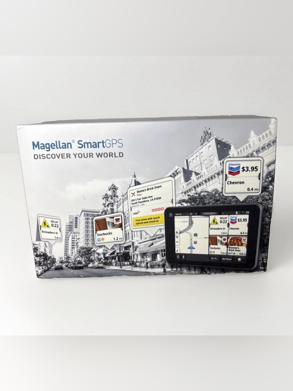 Magellan SmartGPS 5” Screen Wireless Connect Bluetooth Travel Van Life RV’ing